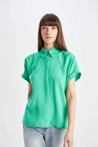 Camisa oversize - Verde