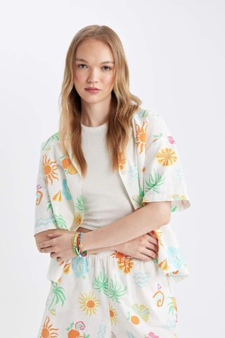 Camisa oversize - Branco