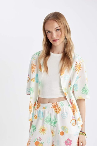 Camisa oversize - Branco