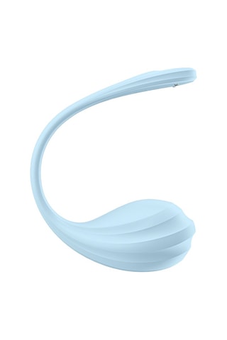 Waterdichte Vibrator Smooth Petal Connect Satisfyer - Lichtblauw