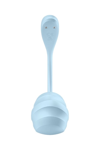 Waterdichte Vibrator Smooth Petal Connect Satisfyer - Lichtblauw