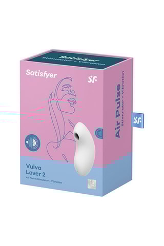 Clitorisstimulator Vulva Love 2 Wit