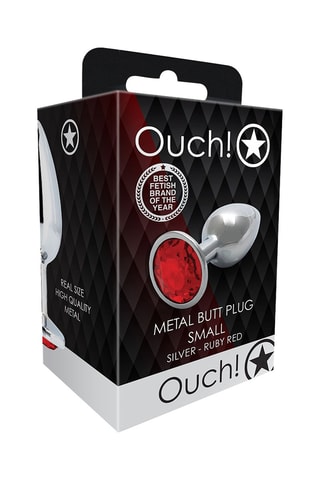 Plug Zilverkleurig - Small