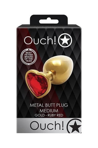 Plug Goudkleurig - Medium