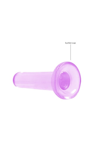 Dildo Crystal Clear - Paars - 12,7 cm