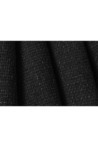 Canapé Clau - Noir - 4 places - Toucher soie
