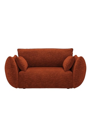 Fauteuil Clau - Terracotta - Toucher chenille