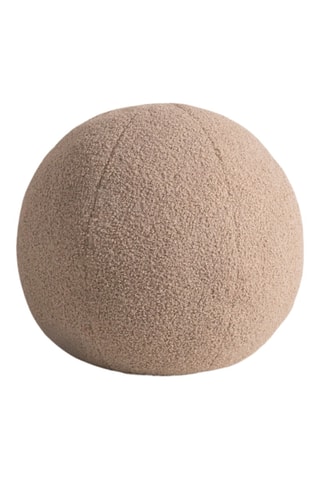 Coussins en velours Aby - Beige - 30 cm