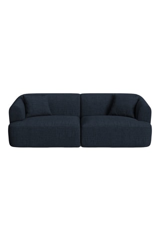 Canapé modulaire Talia - Bleu roi - 3 places - En tissu chenille