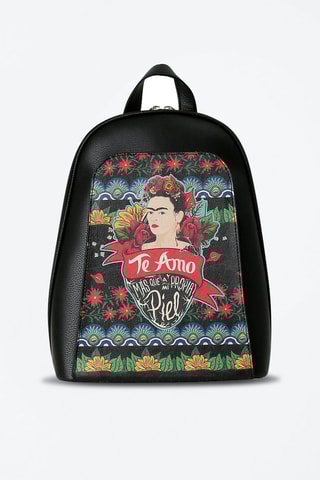 Sac à dos en cuir FKL Te amo - Multicolore