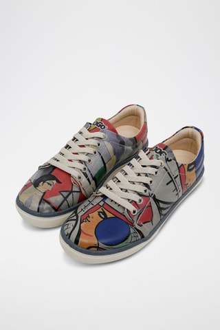 Baskets Cubic Faces  - Multicolore