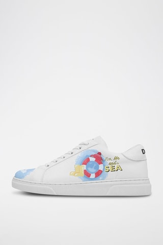 Baskets en cuir vegan You, Me and the Sea  - Multicolore