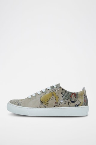 Baskets en cuir vegan Artisan - Multicolore