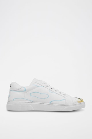 Baskets en cuir vegan Feeling Moody  - Multicolore