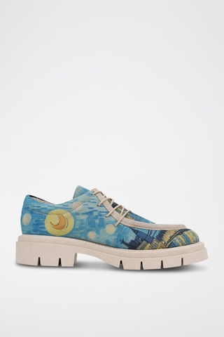 Derbys en cuir vegan Sea Sparkles  - Multicolore