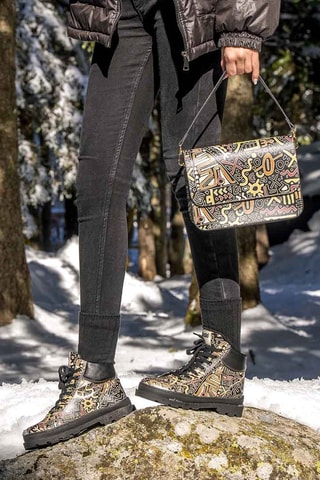 Bottines Good Fortune Black  - Multicolore