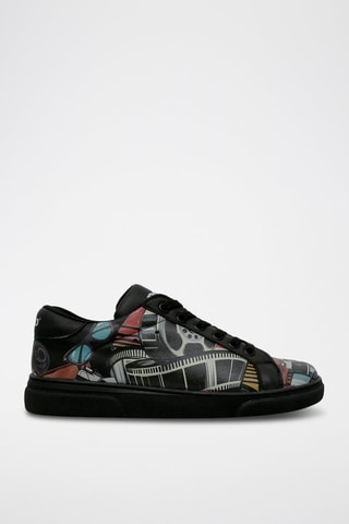 Baskets en cuir vegan Living in a Vintage Dream  - Multicolore