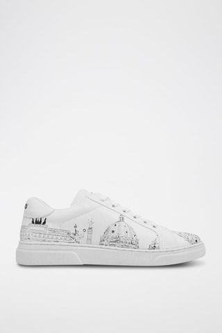 Baskets en cuir vegan Berlin - Multicolore