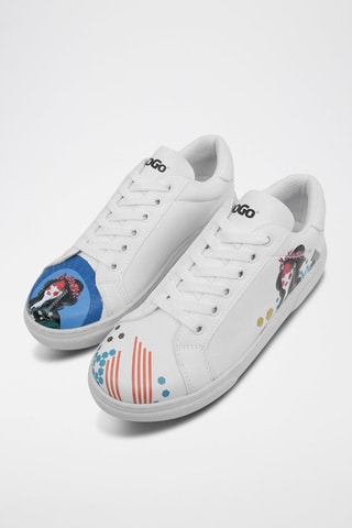 Baskets en cuir vegan Bring Your Colours to Life  - Multicolore