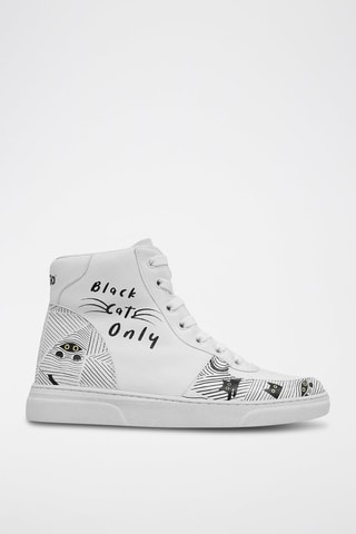Baskets montantes Black Cats Only  - Multicolore
