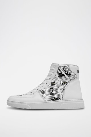 Baskets montantes Black Cats Only  - Multicolore
