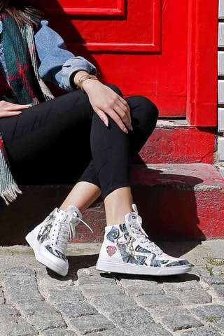 Baskets montantes Love Me - Multicolore