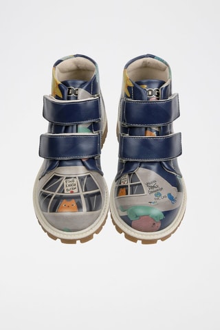 Bottines Universe Domination for Cats  - Multicolore