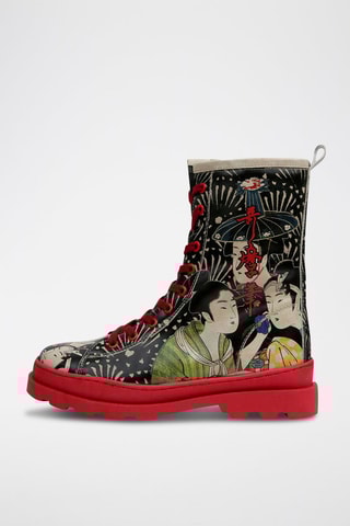 Bottines Small Talk - Multicolore