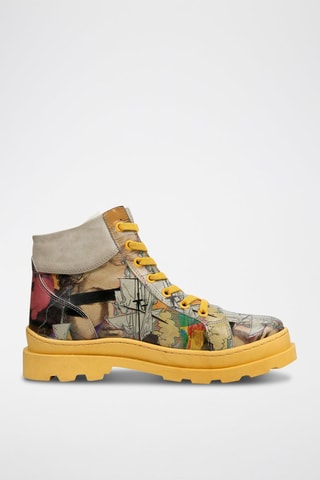 Bottines compensées Ancient Tales  - Multicolore