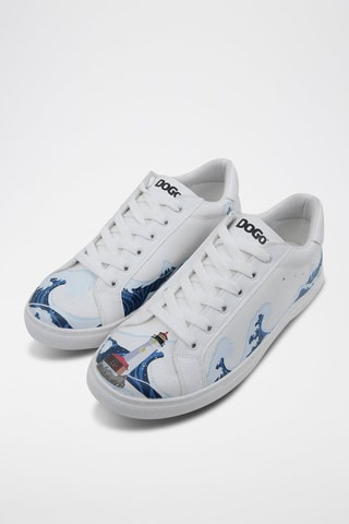 Baskets en cuir vegan Lighthouse  - Multicolore