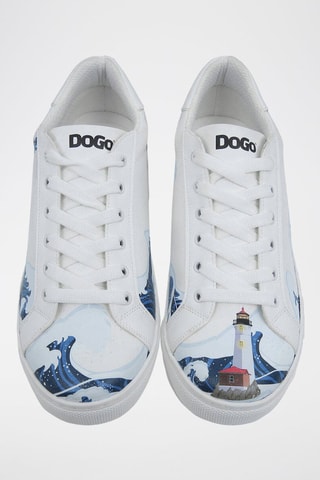 Baskets en cuir vegan Lighthouse  - Multicolore