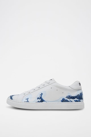 Baskets en cuir vegan Lighthouse  - Multicolore