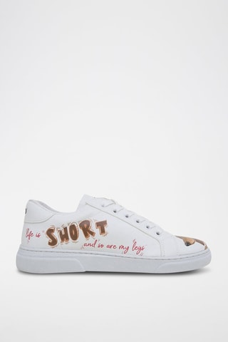 Baskets en cuir vegan Mini Puppy  - Multicolore