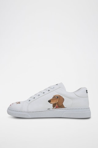 Baskets en cuir vegan Mini Puppy  - Multicolore