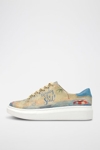 Baskets compensées Ready To Sail  - Multicolore