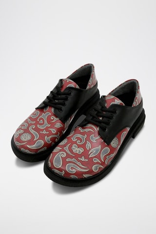 Derbys Red Abstract - Multicolore