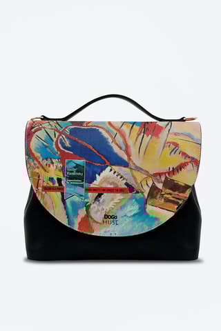 Sac bandoulière Vasily Kandinsky Cannons  - Multicolore