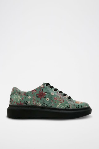 Baskets plateformes - Multicolore