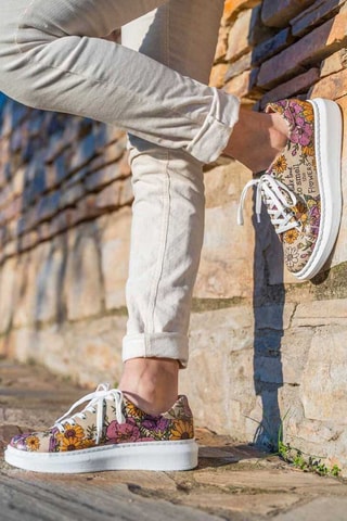 Baskets Smell The Flowers - Multicolore