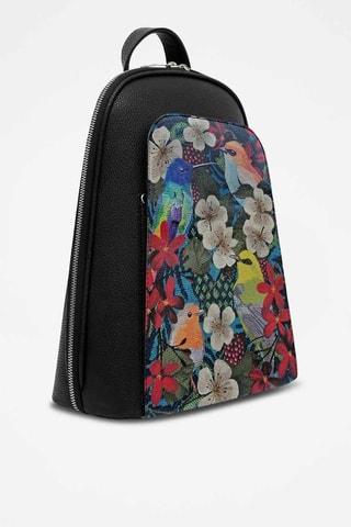 Sac à dos en cuir vegan Fly Anywhere  - Multicolore