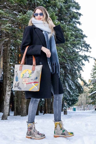 Bottines Fragile  - Multicolore
