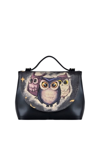 Sac bandoulière Owls Family - Multicolore