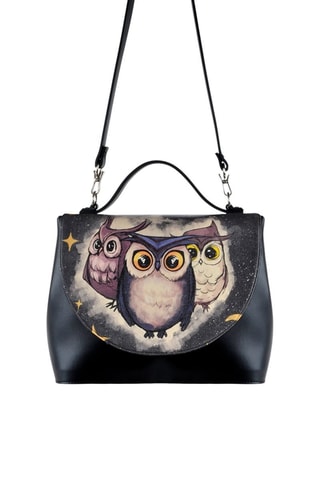 Sac bandoulière Owls Family - Multicolore