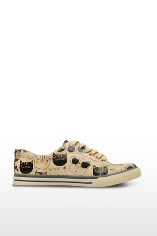 Baskets Monochrome Cats - Multicolore