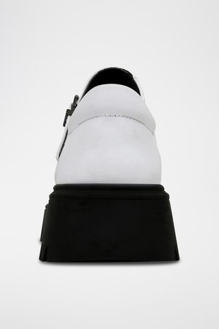 Babies plateformes en cuir vegan Mary  - Multicolore