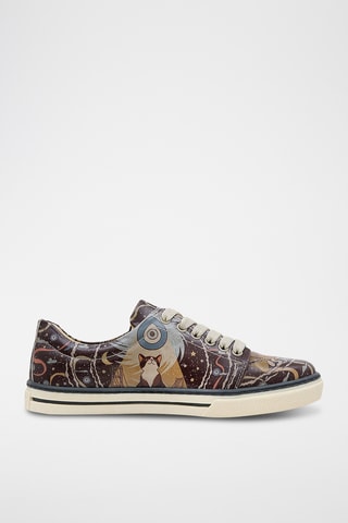 Baskets en cuir vegan The Cats of Istanbul  - Multicolore