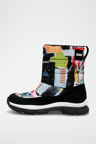 Bottes de neige en cuir vegan The Nice Mice  - Multicolore