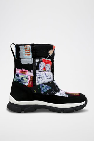 Bottes de neige en cuir vegan The Nice Mice  - Multicolore