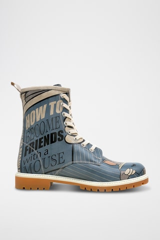 Bottines en cuir vegan Tom et Jerry Warner Bros  - Multicolore