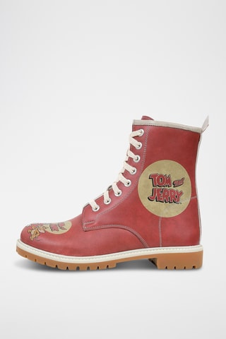 Bottines en cuir vegan Tom et Jerry Warner Bros  - Multicolore